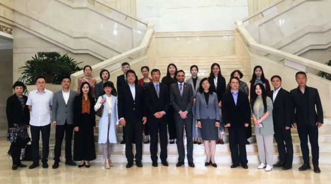 CBBC members and representatives from Chongqing Municipal Government pictured at the Chongqing Foreign Affairs’ office following the roundtable dialogue